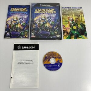 Starfox Adventures (Nintendo GameCube, 2002) CIB Complete With Manual TESTED